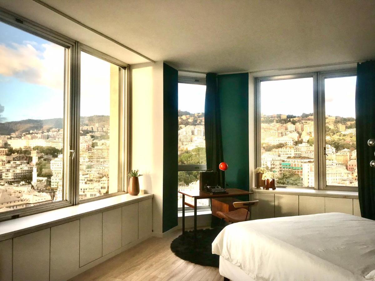 Central Penthouse With Spectacular Sea And City Views Genoa Exterior photo
